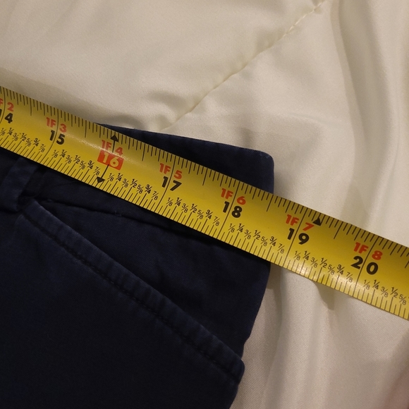 TALBOTS The Perfect Short Dark Navy Blue Shorts Size 16 - Picture 7 of 9